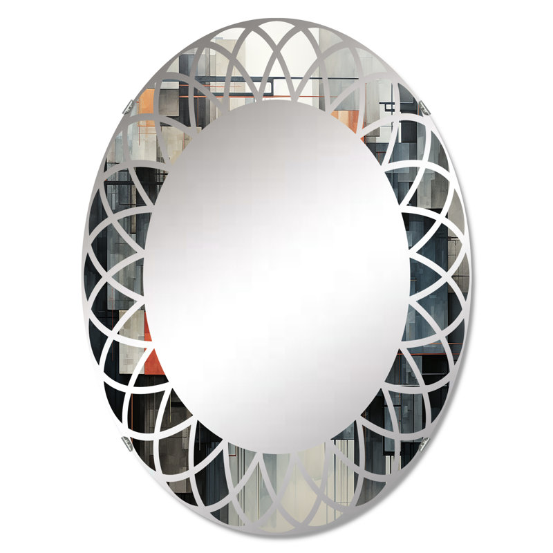 Antigore Oval Mirror, 36" x 24"