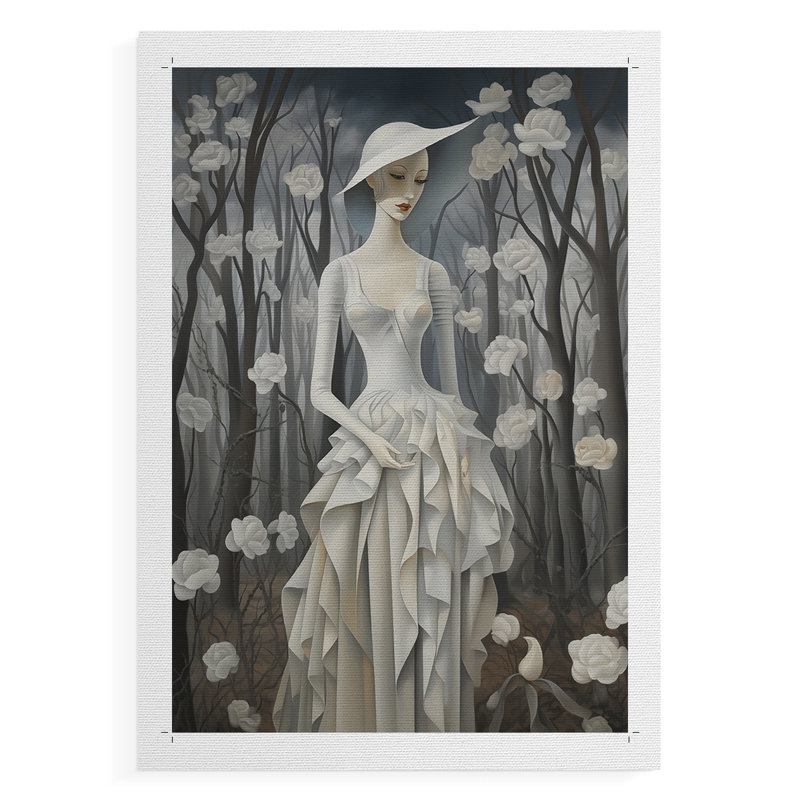 WOMEN Series DLxxix - reproduction sur toile de qualité supérieure seulement - non encadrée - prête à être accrochée