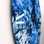 Fleurs bleues abstraites - Horloge murale moderne-60186683