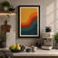 Layered Waves Mid-Century - Wrapped Canvas-520101732-520101740