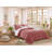 Bedsure Tufted Boho King Comforter Set – 3-Piece Grayish Pink Shabby Bedding，Farmhouse Jacquard Bed Set with Embroidery, All-Season Softness for Cozy Bedrooms & Boho-Chic Gifts-110437402-105490890