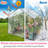 5.8' W x 3.5' D Greenhouse