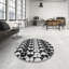 Renard Non disponible noir/blanc cassé Tapis décoratif-2108627265