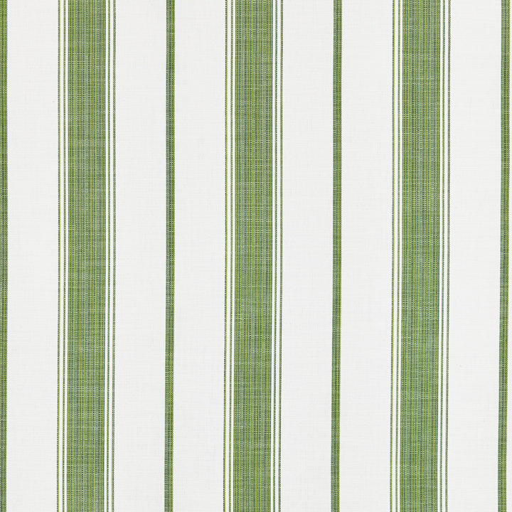 Chatham Sconset Stripe Fabric, Vert