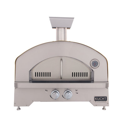 NAPOLI Outdoor Portable Propane Gas Pizza Oven in Yellow