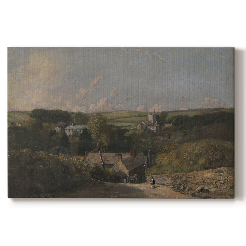 Paysages rétro-DLXVII -Galerie enveloppée Cavas, 8 x 12
