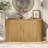 Luminex 55.1" Buffet Cabinet With Storage, Accent Sideboard And Credenza With Fluted Doors, Wood Coffee Bar Console For Kitchen, Living Room-1244134365