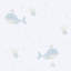 Bambino Collection Little Whales Wallpaper Roll-229295179
