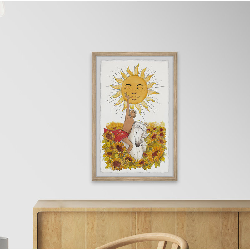 Reach The Sun by Marmont Hill - Single Picture Frame Painting, 30cm H x 20cm W x 3.81cm D