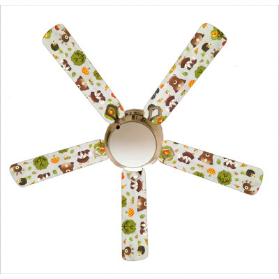 Songer 52 " Ceiling Fan with Light Kit