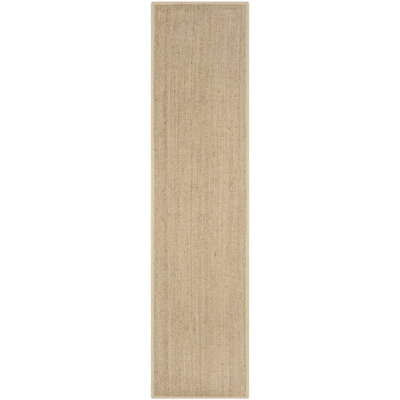 Natural Fiber Seagrass Solid Color Rug