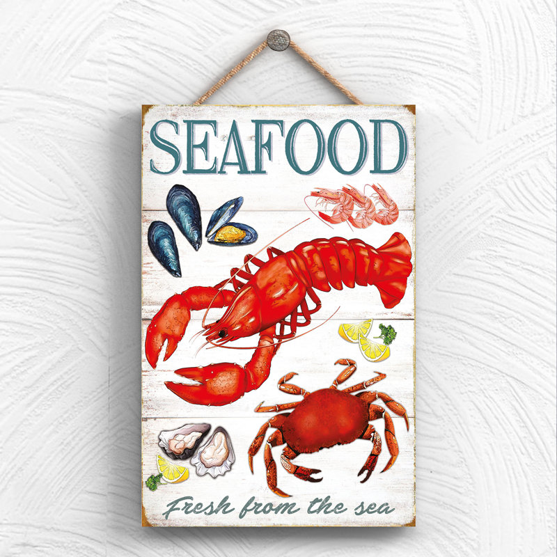 Seafood Lobster - Print on MDF