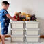 Bendet 6 Drawers Plastic Kids Storage Units 3 Tier Children Toy Chest-1265090324