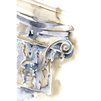 Dessin architectural I par Ethan Harper - peinture sur toile tendue