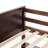 Queen Over Queen Solid Wood Standard Bunk Bed with Storage Cabinets and Charging Station-6369023
