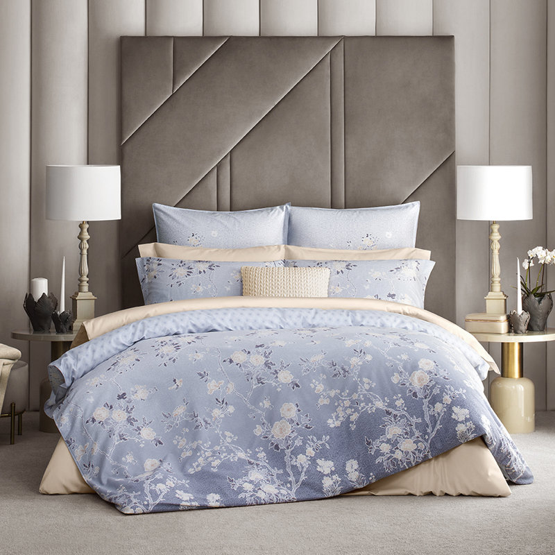 Duvet Cover, Blue Floral