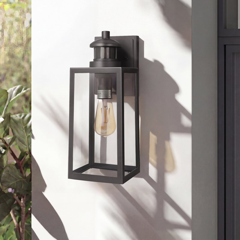 Citlali Aluminum Wall Light With Dusk to Dawn and Motion Sensor