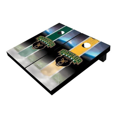 2' X 3' NCAA Team Stripe Themed Cornhole Boards