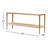 Carmelo Console Table-Medium Brown Oak