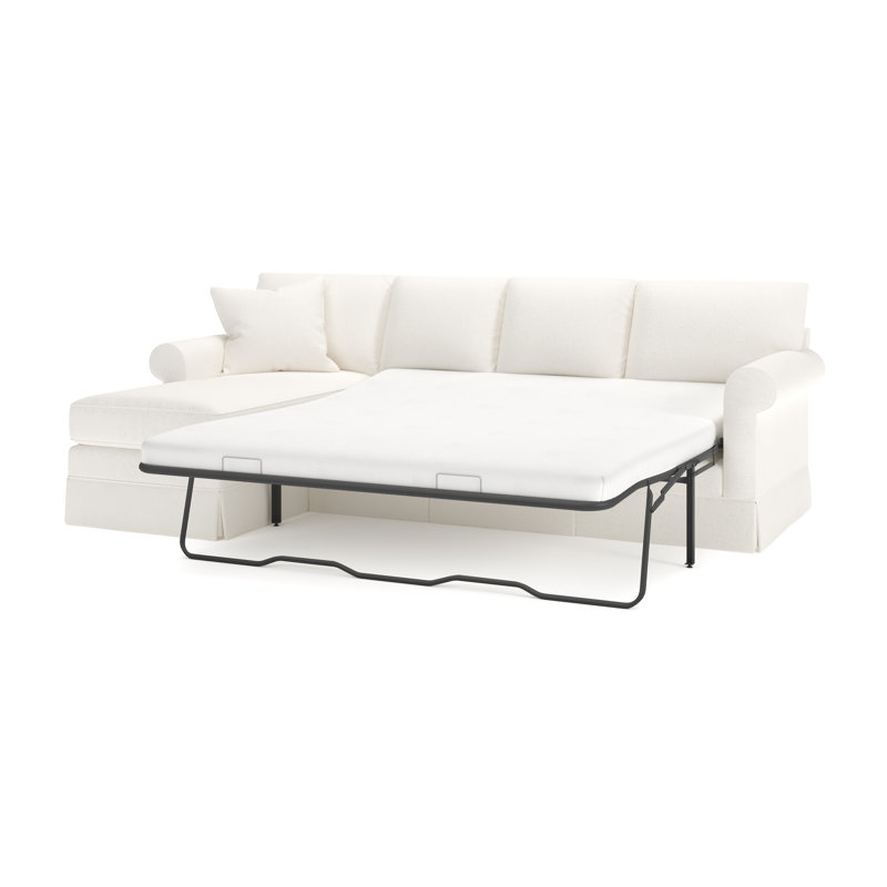 Canapé-lit modulaire 2 pièces Friedman, Accoudoir à gauche (vu de face), Apollo Alpaca Boucle