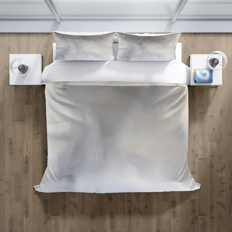 Literie, Housse de couette simple + 1 taie décorative pour