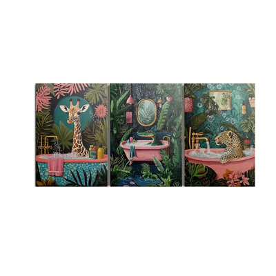 3 Piece Wrapped Canvas Print