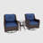7-Piece All-Weather Wicker Patio Conversation Set With Swivel Chairs & Glass Coffee Table-391848848