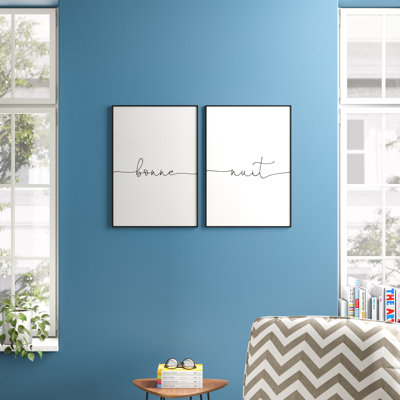 Bonne Nuit - 2 Piece Print