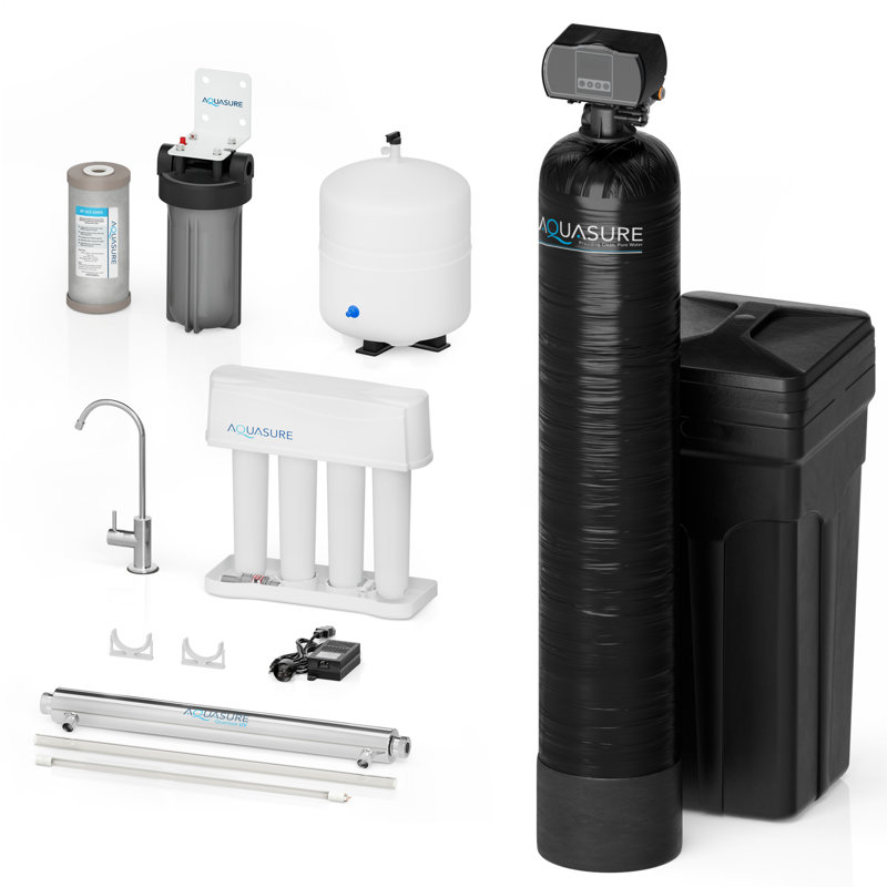 Quantum Series Triple-Stage 12-GPM UV Whole House Water Filtration System