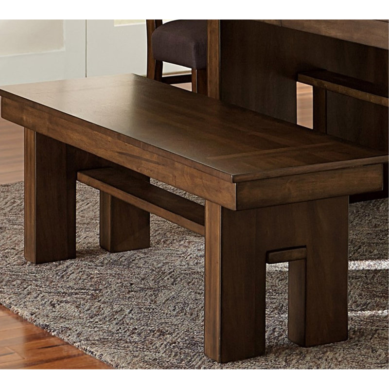 Banc transitionnel en bois