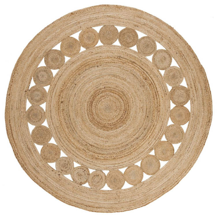 Mindy Hand Loomed Beige Rug