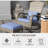 Patio Chair With , Construction - Outdoor In Gray. High-Back Style, , , For Garden, Deck, Backyard, Front Yard Poolside