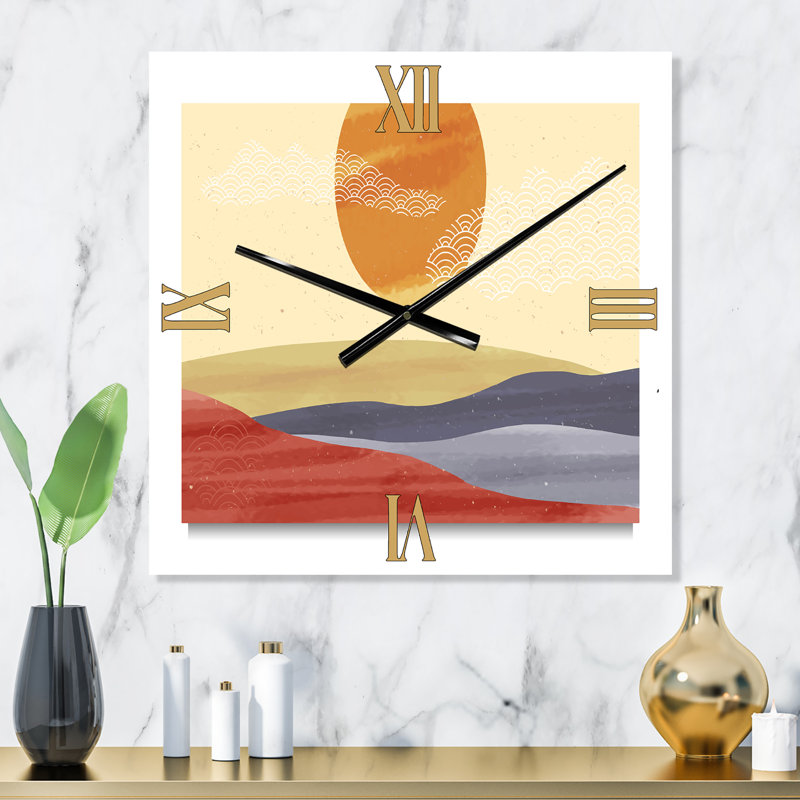 Horloge murale Minimalistis, Moyen