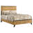 Georgina Natural Pine Full Panel Bed
