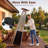 87 Inch Pyramid Patio Heater with Table, Wheels & Cover, 48,000 BTU Propane Outdoor Heater with 360° Glass Flame, Movable Standup Heater for Backyard Deck Poryard Poolside & Outdoor Parties, Black