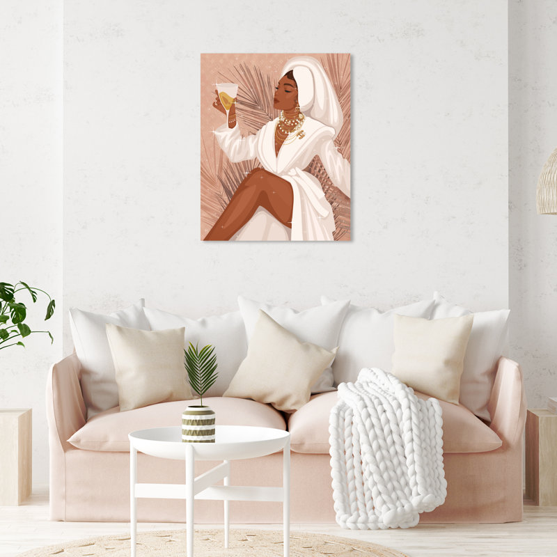 Absolute Fab Girl - Impression sur toile, Toile tendue, H 24 po x l 20 po
