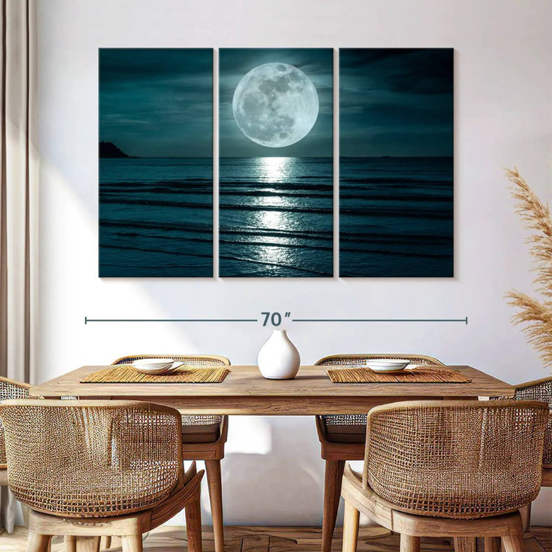 Oberle Midnight Moon, 42" H x 65" W