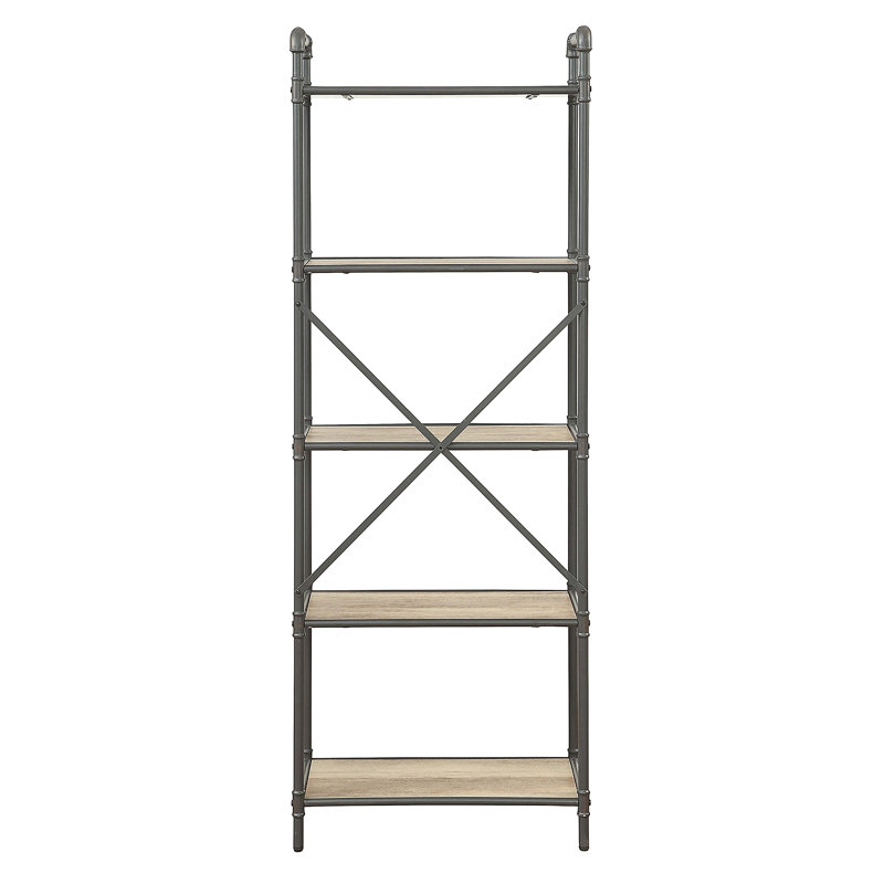 Bookcase, (5 Shelves) 63.5"H x 26.5"W x 14.5"D.