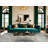 Washable Silver White Striped Area Rug-1075578172
