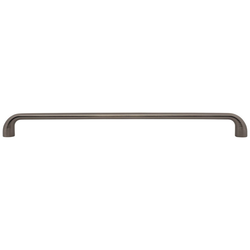Loxley Bar Pull, 3 3/4", Brushed Pewter