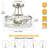 3 - Light Semi Flush Mount Ceiling Light With Water Glass Shade-1502950068