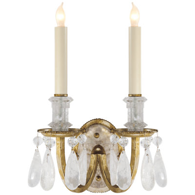 Thomas O'Brien Elizabeth Double Sconce