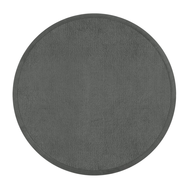 Akeilah Solid Colour Area Rug, Round 160cm