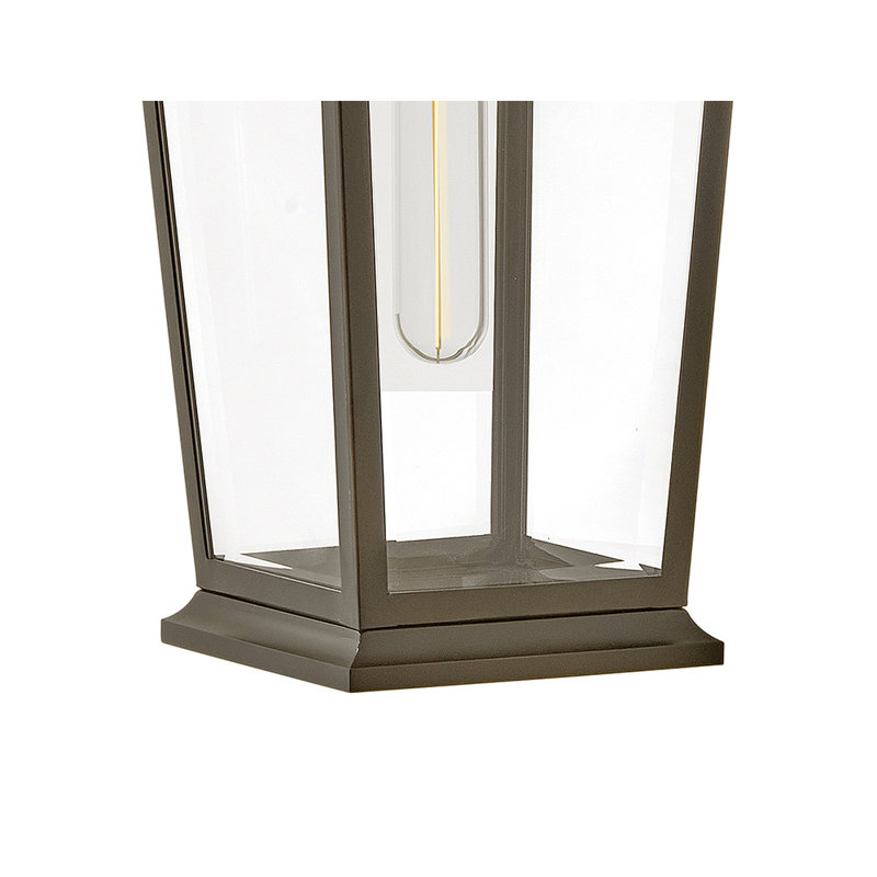 Hinkley Hawthorne Medium Wall Mount Lantern, 20.25" H x 8.5" W x 9" D