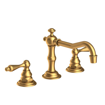 Chesterfield Widespread Bathroom Faucet with Drain Assembly