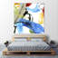 Reproduction d’art sur toile tendue « formulation iv » par june erica-79899099