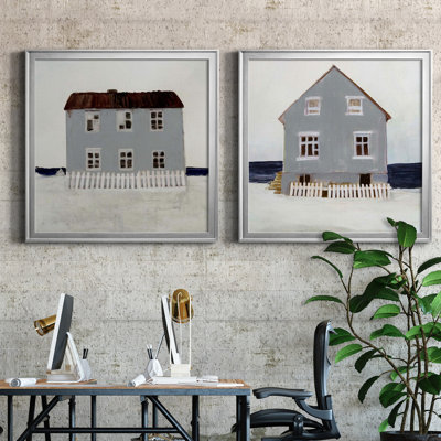 " Beach Hut I " 2 - Pieces