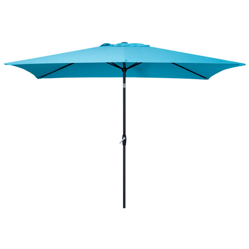 Shinetta 6,5 x 10 pi Parasol carré, Turquoise