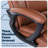 Big and Tall High Back Executive Office Ergonomic Gaming Computer Chair with Layered Body Pillows, Contoured Lumbar Zone