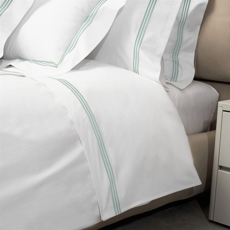 Platinum Flat Sheet, Silver Sage, King Flat Sheet